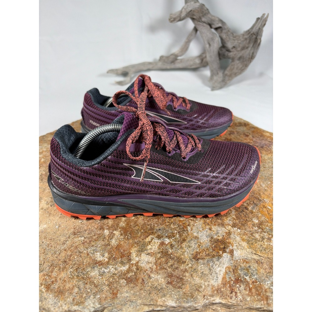 Altra Timp 2 Trail Running Shoes Womens 7.5 Plum Coral AL0A4QTP003